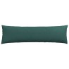 Coussins de canapé 2 pcs Vert foncé 145 x 40 cm tissu 519691519691