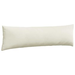 Coussins de canapé 2 pcs Crème 145 x 40 cm 519692519692