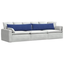 Coussins de canapé 2 pcs Bleu police 145 x 40 cm 519693519693