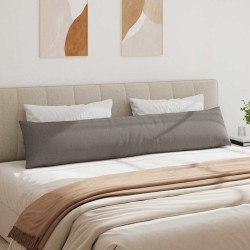 Coussins de canapé 2 pcs Taupe 200 x 40 cm tissu 519696519696