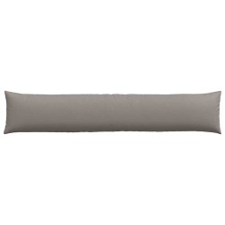 Coussins de canapé 2 pcs Taupe 200 x 40 cm tissu 519696519696