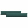 Coussins de canapé 2 pcs Vert foncé 200 x 40 cm tissu 519697519697