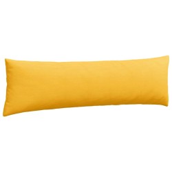 Coussins de canapé 2 pcs Jaune clair 145 x 40 cm 519699519699