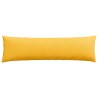 Coussins de canapé 2 pcs Jaune clair 145 x 40 cm 519699519699