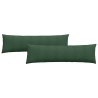 Coussins de canapé 2 pcs Vert foncé 145 x 40 cm 519700519700