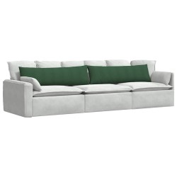 Coussins de canapé 2 pcs Vert foncé 145 x 40 cm 519700519700
