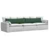 Coussins de canapé 2 pcs Vert foncé 145 x 40 cm 519700519700