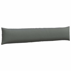 Coussins de canapé 2 pcs Gris foncé 200 x 40 cm tissu 519701519701