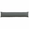 Coussins de canapé 2 pcs Gris foncé 200 x 40 cm tissu 519701519701