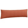 Coussins de canapé 2 pcs Rouge orange 145 x 40 cm 519703519703