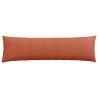 Coussins de canapé 2 pcs Rouge orange 145 x 40 cm 519703519703