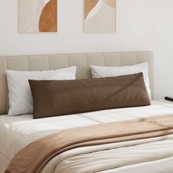 Coussins de canapé 2 pcs Marron 145 x 40 cm tissu 519704519704