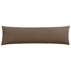Coussins de canapé 2 pcs Marron 145 x 40 cm tissu 519704519704
