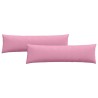 Coussins de canapé 2 pcs Rose 145 x 40 cm tissu 519706519706