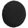 Coussins de siège 2 pcs Noir Ø30 x 13 cm Velours 519713519713