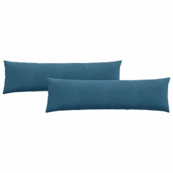 Coussins de canapé 2 pcs Bleu 145 x 40 cm 519716519716