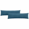 Coussins de canapé 2 pcs Bleu 145 x 40 cm 519716519716