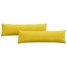 Coussins de canapé 2 pcs Jaune 145 x 40 cm 519718519718