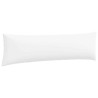 Coussins de canapé 2 pcs Blanc 145 x 40 cm tissu 519719519719