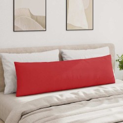 Coussins de canapé 2 pcs Rouge 145 x 40 cm tissu 519720519720