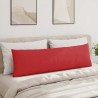 Coussins de canapé 2 pcs Rouge 145 x 40 cm tissu 519720519720