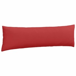 Coussins de canapé 2 pcs Rouge 145 x 40 cm tissu 519720519720
