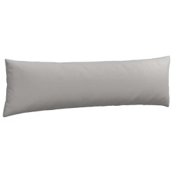 Coussins de canapé 2 pcs Gris nuage 145 x 40 cm tissu 519721519721