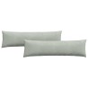 Coussins de canapé 2 pcs Gris clair 145 x 40 cm 519723519723