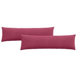 Coussins de canapé 2 pcs Bordeaux 145 x 40 cm 519724519724