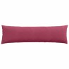 Coussins de canapé 2 pcs Bordeaux 145 x 40 cm 519724519724
