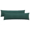 Coussins de canapé 2 pcs Vert foncé 145 x 40 cm 519726519726