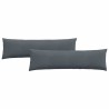 Coussins de canapé 2 pcs Gris foncé 145 x 40 cm 519727519727