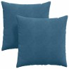 Coussins de canapé 2 pcs Bleu 60 x 60 cm 519731519731
