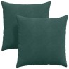 Coussins de canapé 2 pcs Vert foncé 60 x 60 cm 519733519733