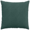 Coussins de canapé 2 pcs Vert foncé 60 x 60 cm 519733519733