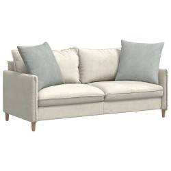 Coussins de canapé 2 pcs Gris clair 60 x 60 cm 519735519735