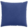 Coussins de canapé 2 pcs Bleu police 50 x 50 cm 519738519738