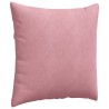 Coussins de canapé 2 pcs Rose 60 x 60 cm 519739519739