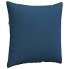 Coussins de canapé 2 pcs Bleu 60 x 60 cm tissu 519742519742