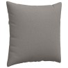 Coussins de canapé 2 pcs Taupe 60 x 60 cm tissu 519744519744