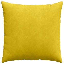 Coussins de canapé 2 pcs Jaune 60 x 60 cm 519746519746