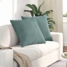 Coussins de canapé 2 pcs Vert Mer 60 x 60 cm 519748519748