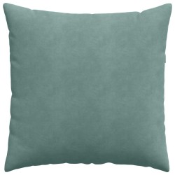 Coussins de canapé 2 pcs Vert Mer 60 x 60 cm 519748519748