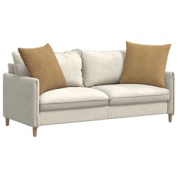 Coussins de canapé 2 pcs Marron 60 x 60 cm 519750519750