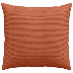 Coussins de canapé 2 pcs Rouge orange 50 x 50 cm 519753519753