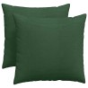 Coussins de canapé 2 pcs Vert foncé 50 x 50 cm 519754519754