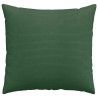 Coussins de canapé 2 pcs Vert foncé 50 x 50 cm 519754519754