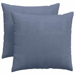 Coussins de canapé 2 pcs Bleu 50 x 50 cm 519756519756