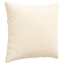 Coussins de canapé 2 pcs Crème 50 x 50 cm 519757519757