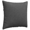 Coussins de canapé 2 pcs Gris foncé 50 x 50 cm 519758519758
